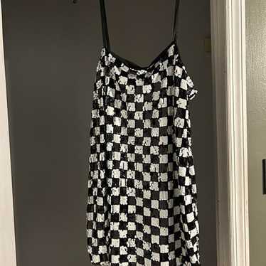 Lily Rose Checkerboard Dress