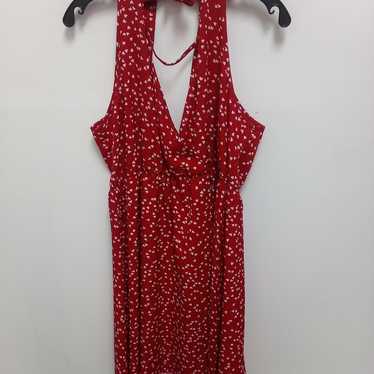 SheIn size 2X red and white