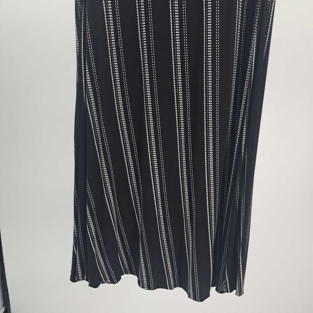 LOFT Dress Plus 20/22 Dot Striped Sleeveless Swin… - image 4