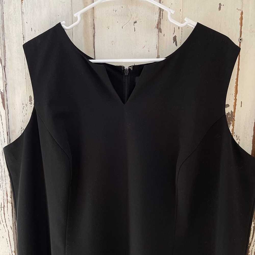 Avenue Size 20 Womans Black Sleeveless Shift Care… - image 3