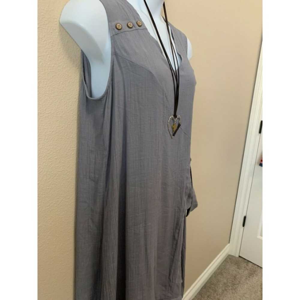 Piccadilly Canada Gray Lagon look Dress - image 4