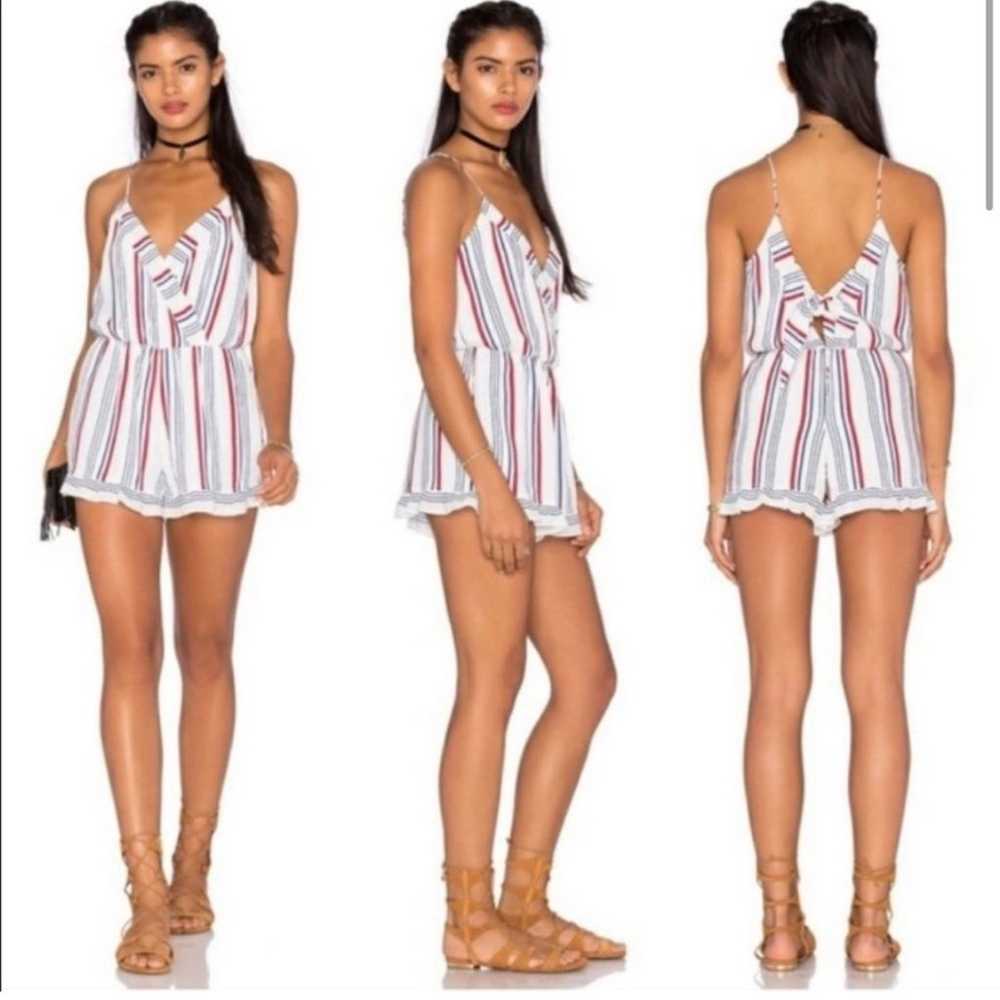 Tularosa Rompers Tularosa Striped Romper Color: m… - image 2