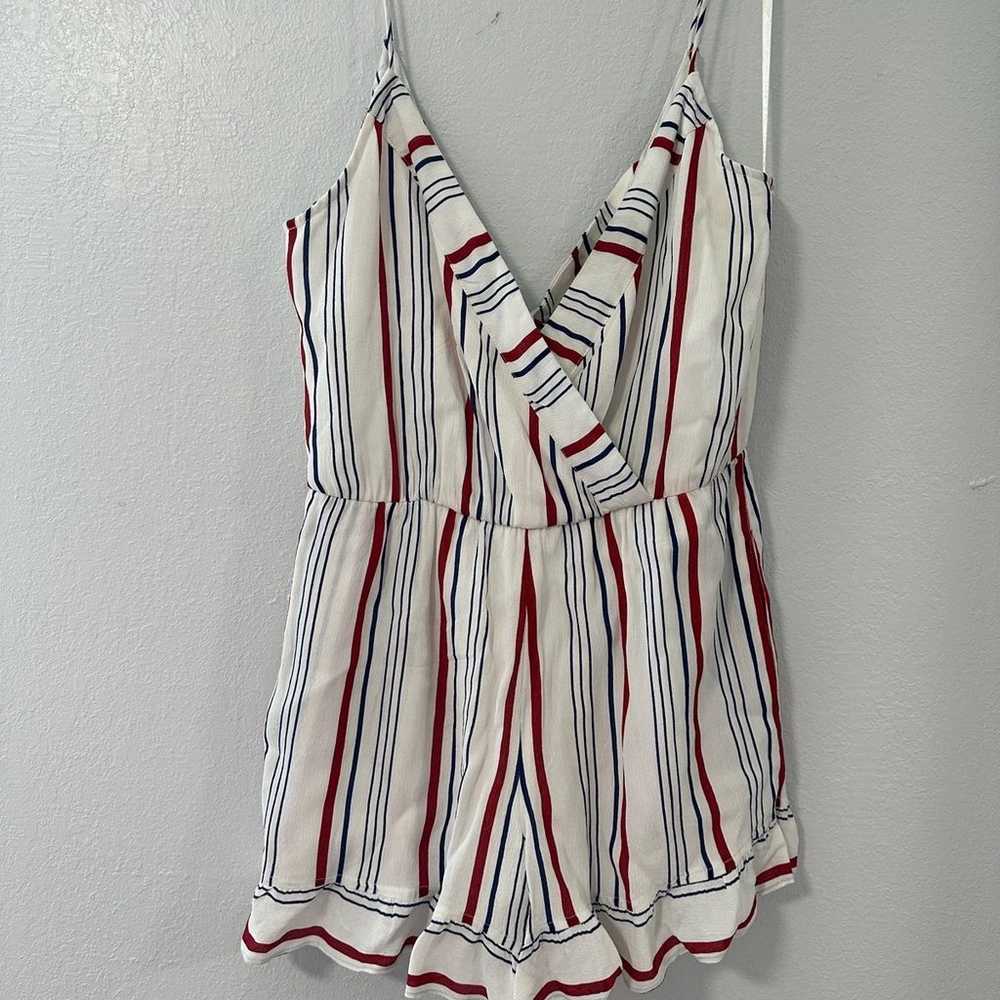 Tularosa Rompers Tularosa Striped Romper Color: m… - image 3