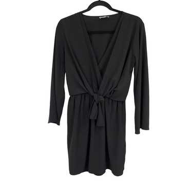 Topshop dress Tiffany knot minidress long sleeve … - image 1