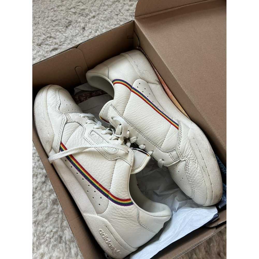 Adidas Continental 80 leather low trainers - image 3