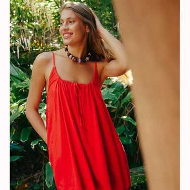 Free people red dress