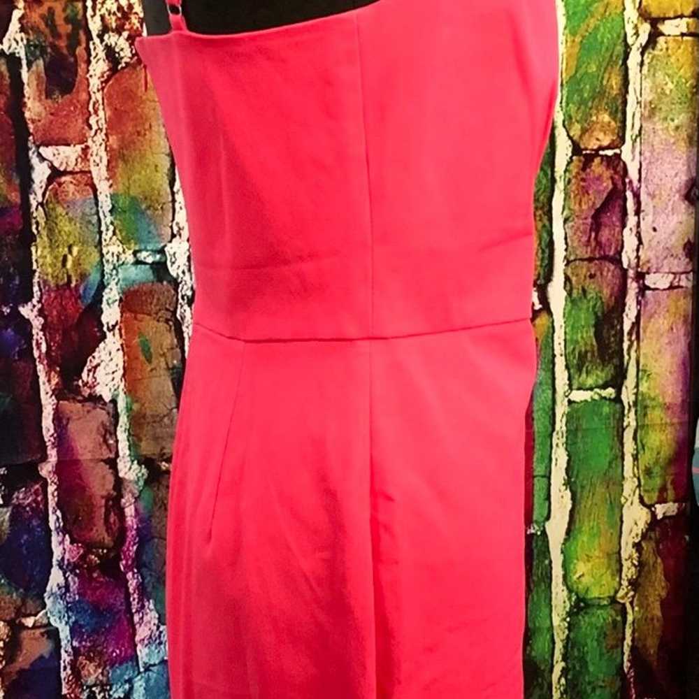 Banana Republic Bi Stretch Hot Pink Sheath Dress … - image 3