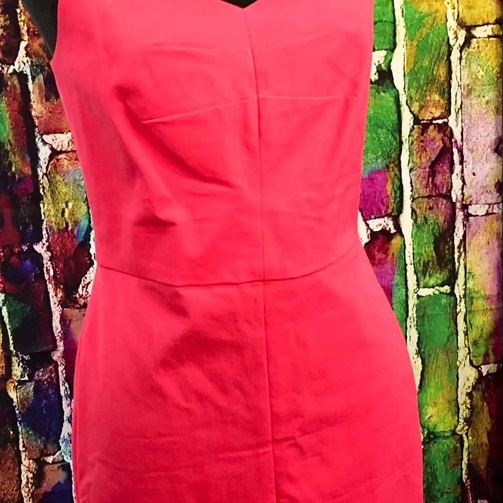 Banana Republic Bi Stretch Hot Pink Sheath Dress … - image 8