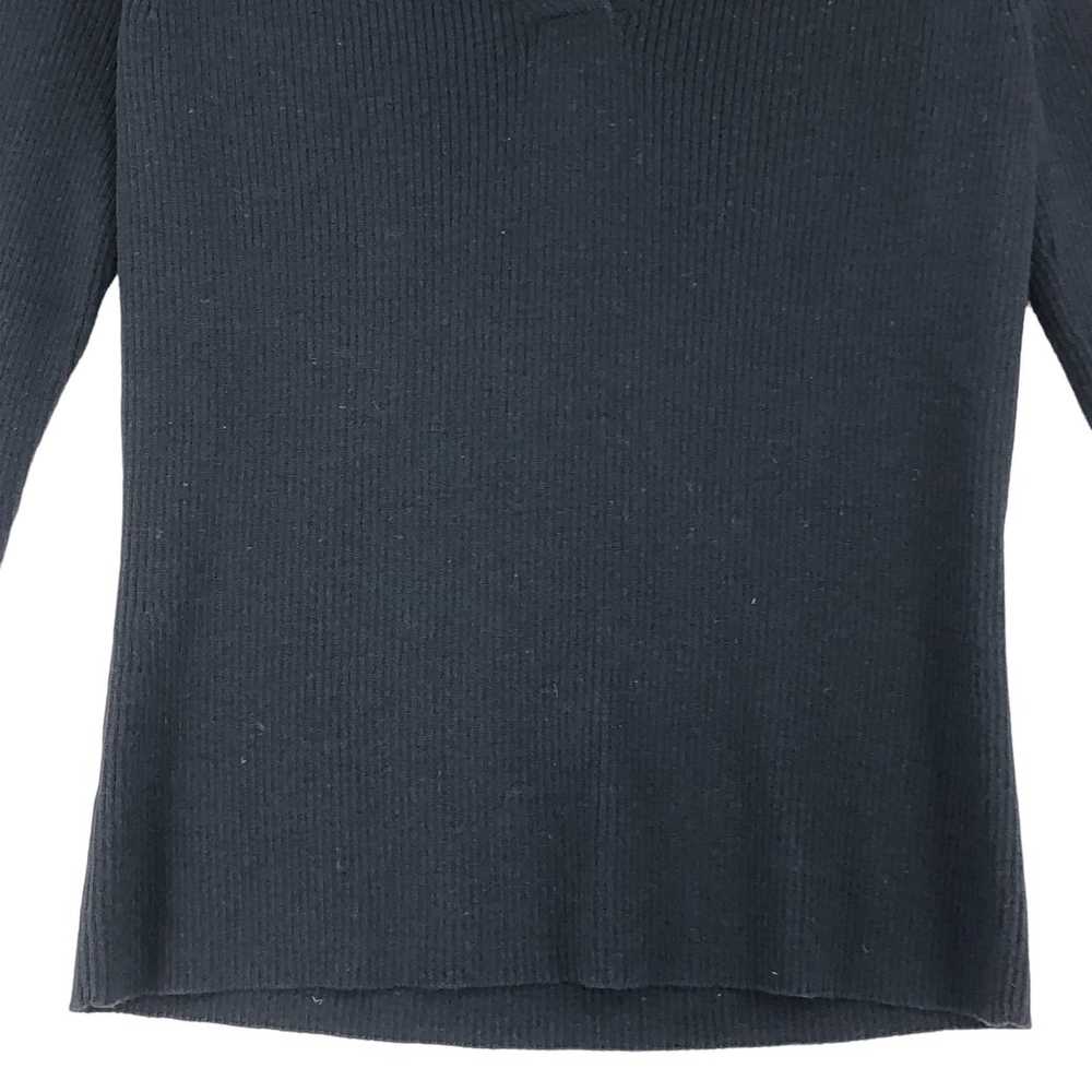 Ann Taylor Womens Size S V Neck Sweater Top Ribbe… - image 3