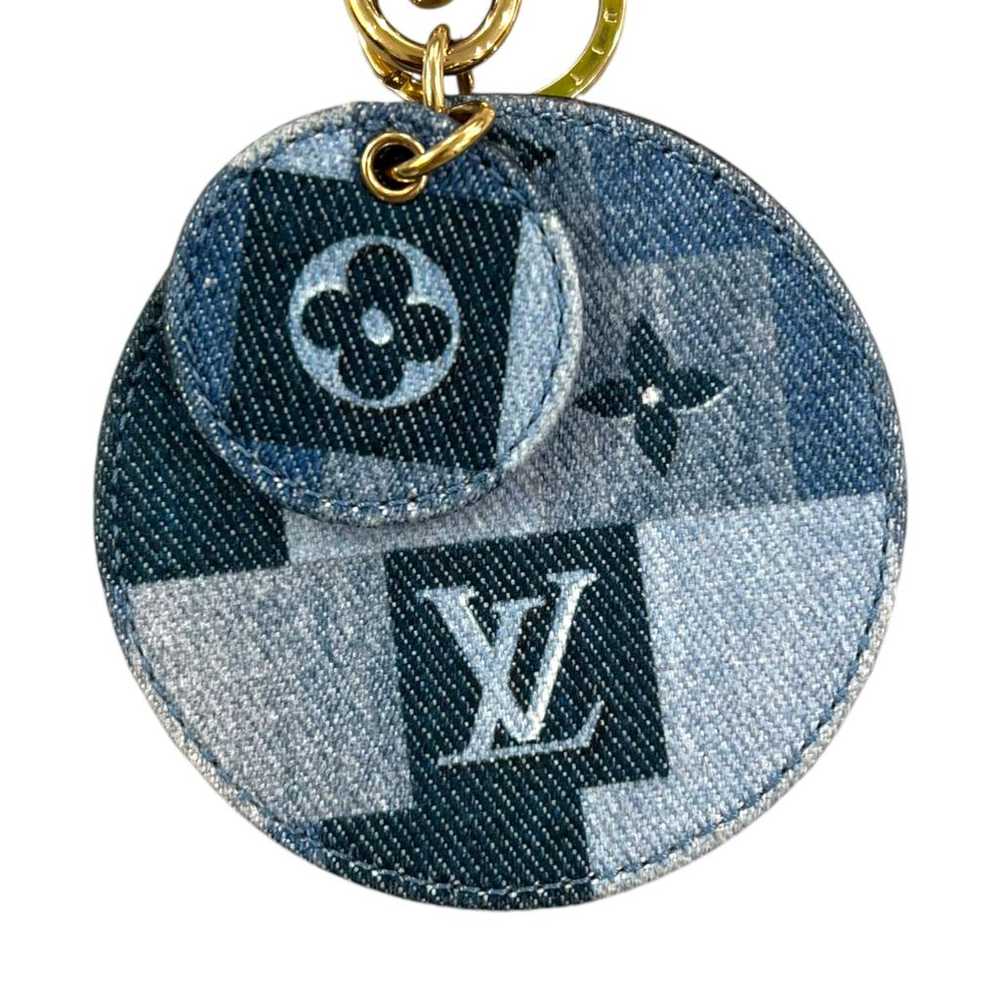 Louis Vuitton Leather key ring - image 2