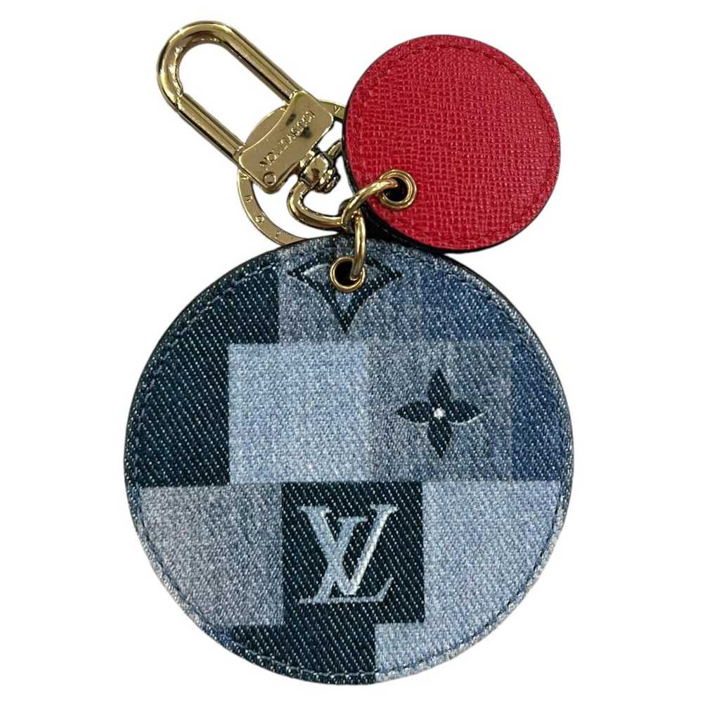 Louis Vuitton Leather key ring - image 3