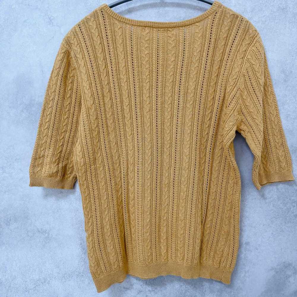 Excellent condition MOUSSY see-through knit summe… - image 5