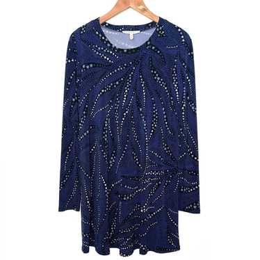 BCBGeneration Long Sleeve Star Shift Dress