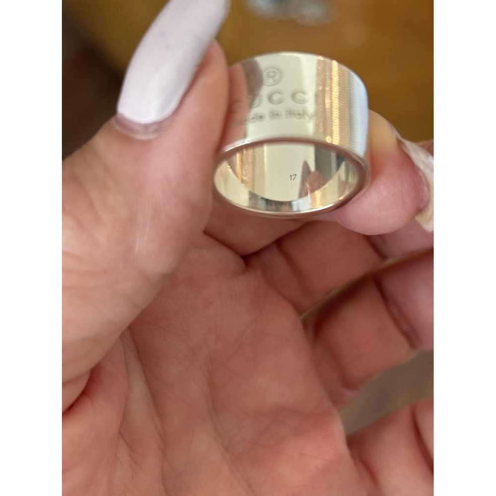 Gucci Silver ring - image 3