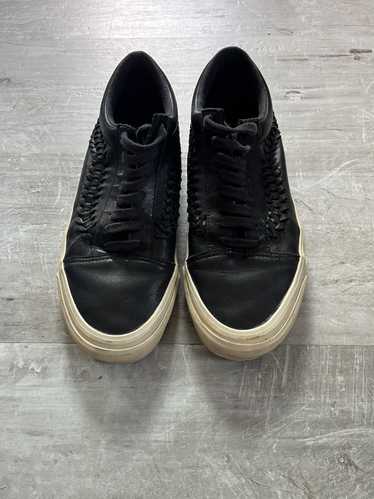 Vans Vans old skool black braided leather