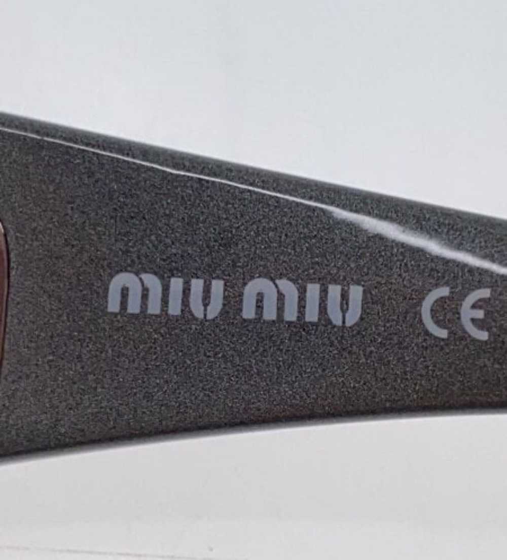 Miu Miu Miu Miu Mask Sunglasses - image 4