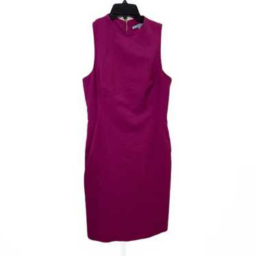 Antonio Melani Magenta Pencil Dress Size 8 - image 1