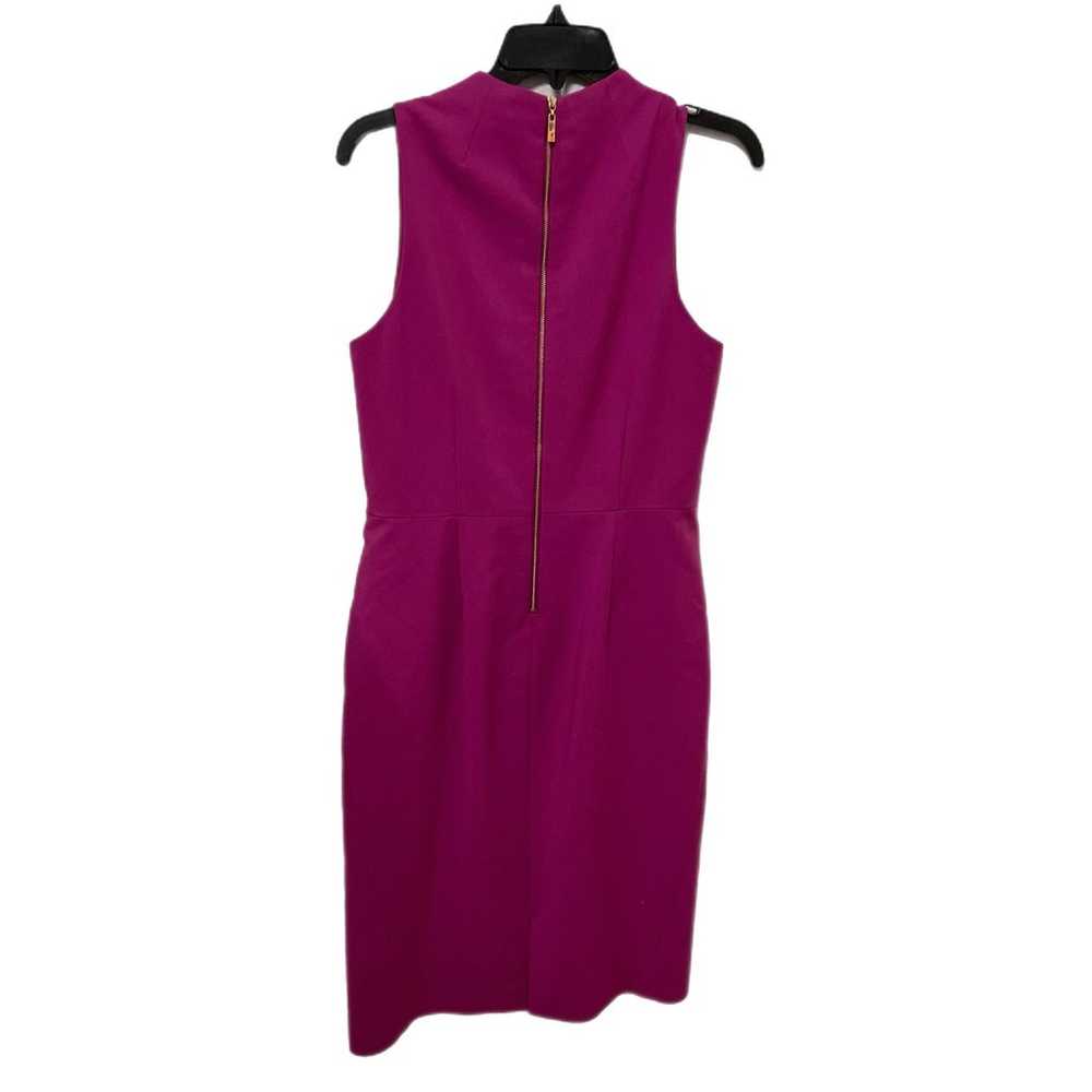 Antonio Melani Magenta Pencil Dress Size 8 - image 3