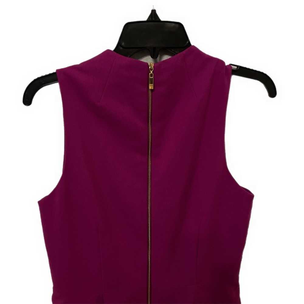 Antonio Melani Magenta Pencil Dress Size 8 - image 5