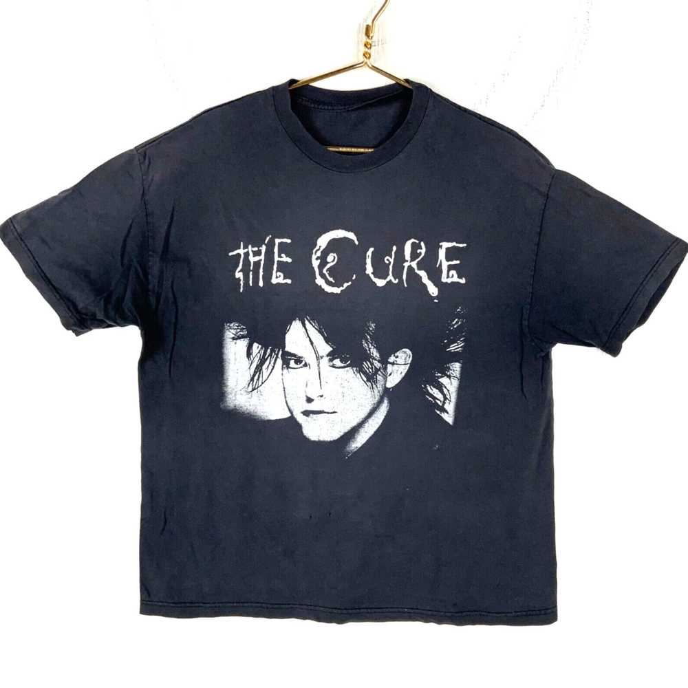 Vintage Authentic Black 90s Rock Band Tee for Men… - image 2