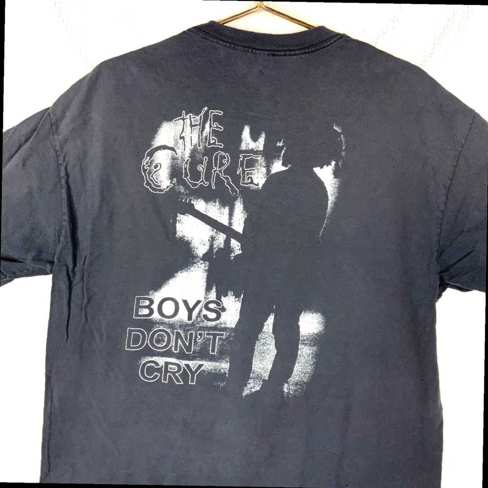 Vintage Authentic Black 90s Rock Band Tee for Men… - image 3