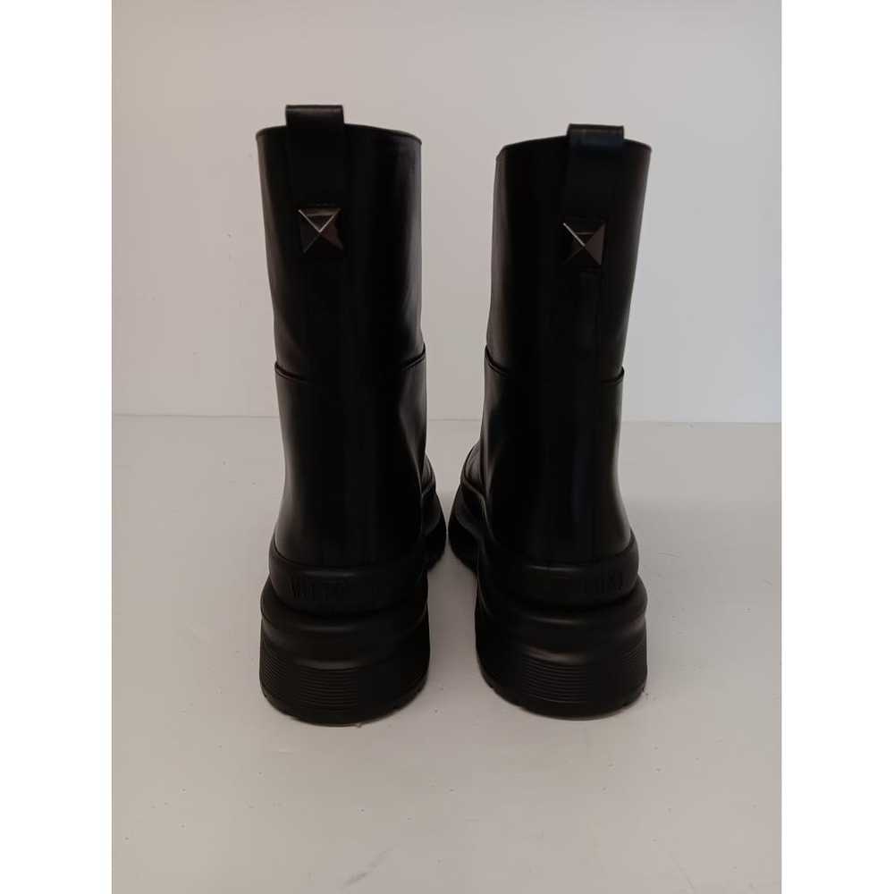 Valentino Garavani Leather boots - image 4