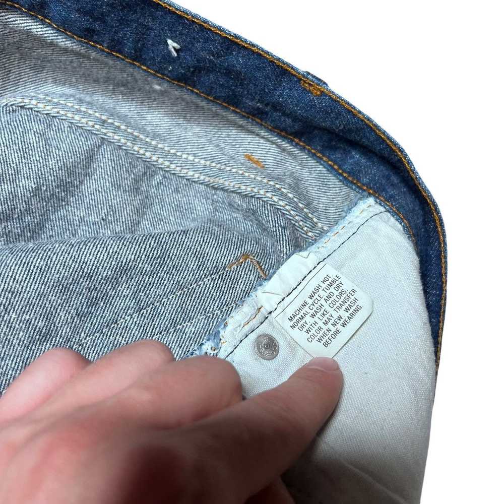 Levi's × Made In Usa × Vintage Vtg 80s Levi’s 501… - image 11