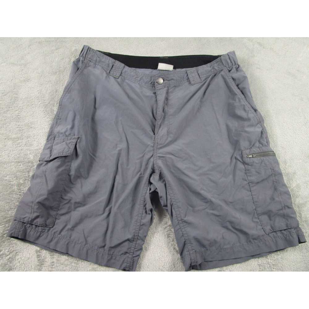 Vintage Mens Outdoor Hiking Activewear Gray Nylon… - image 1