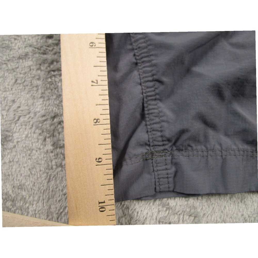 Vintage Mens Outdoor Hiking Activewear Gray Nylon… - image 6