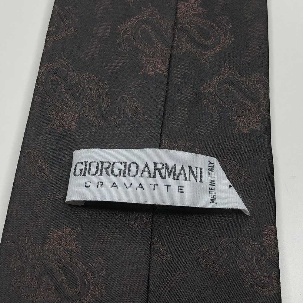 Armani × Designer × Luxury Luxury Tie Giorgio Arm… - image 7