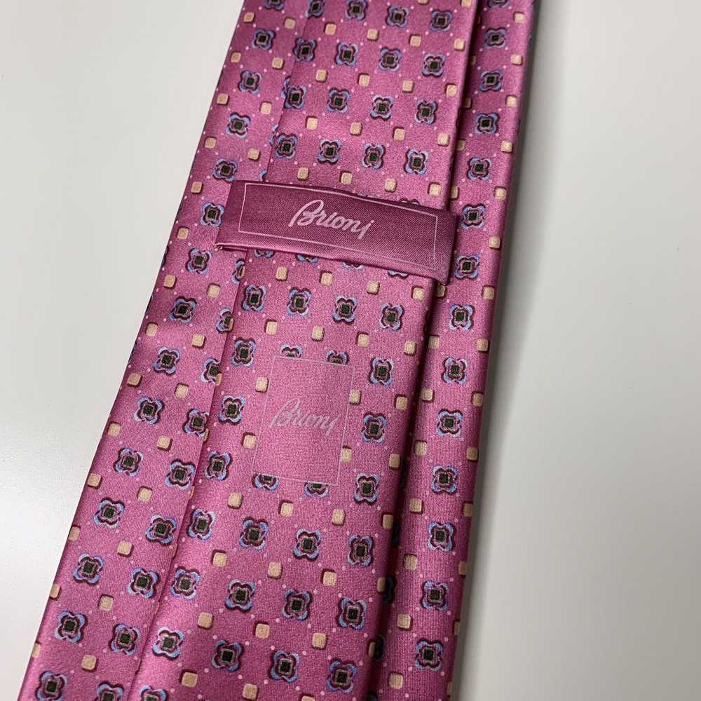 Brioni × Designer × Luxury Brioni Tie Luxury 100 … - image 4