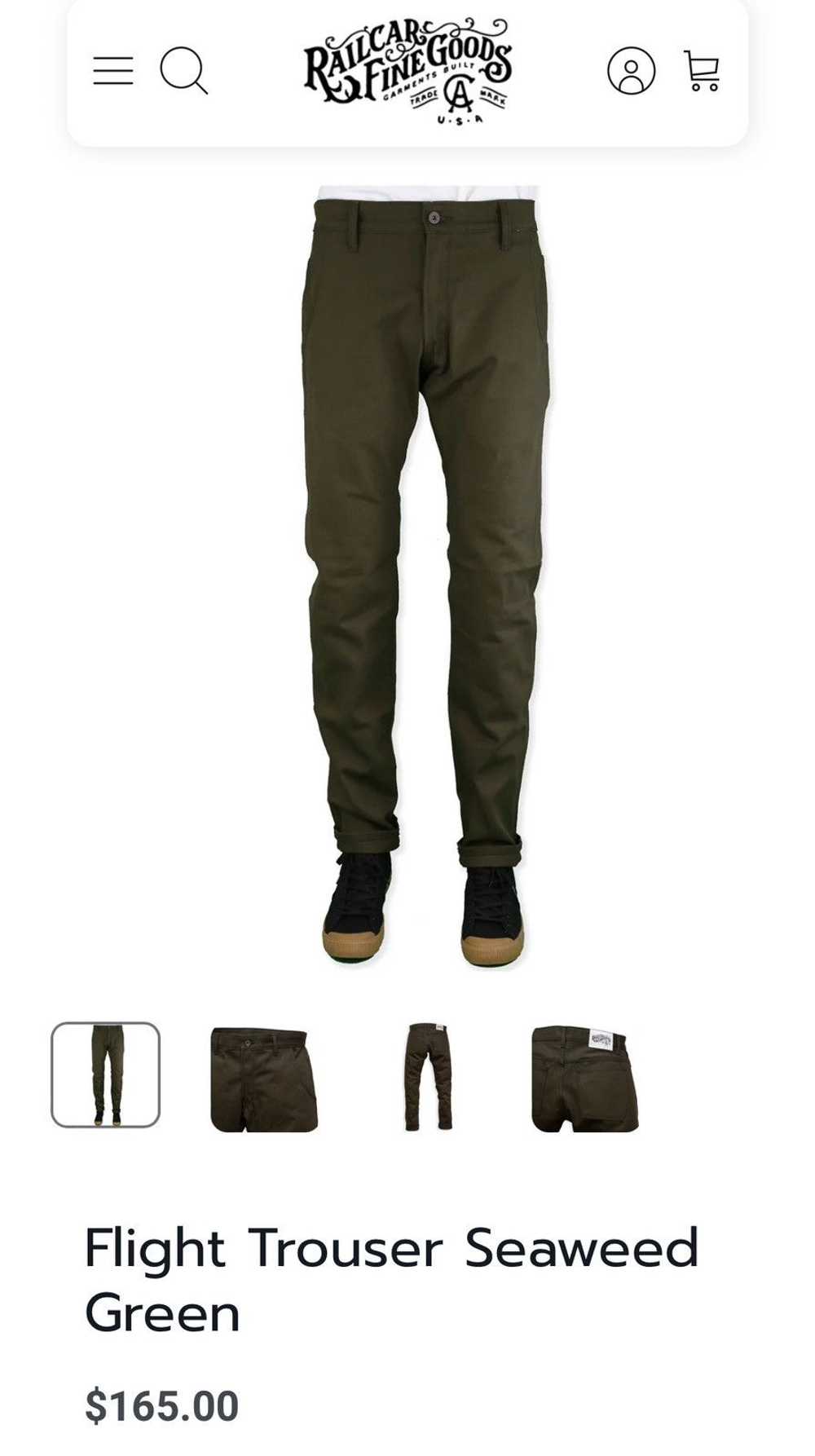 Railcar Fine Goods Railcar Flight Trouser - image 1