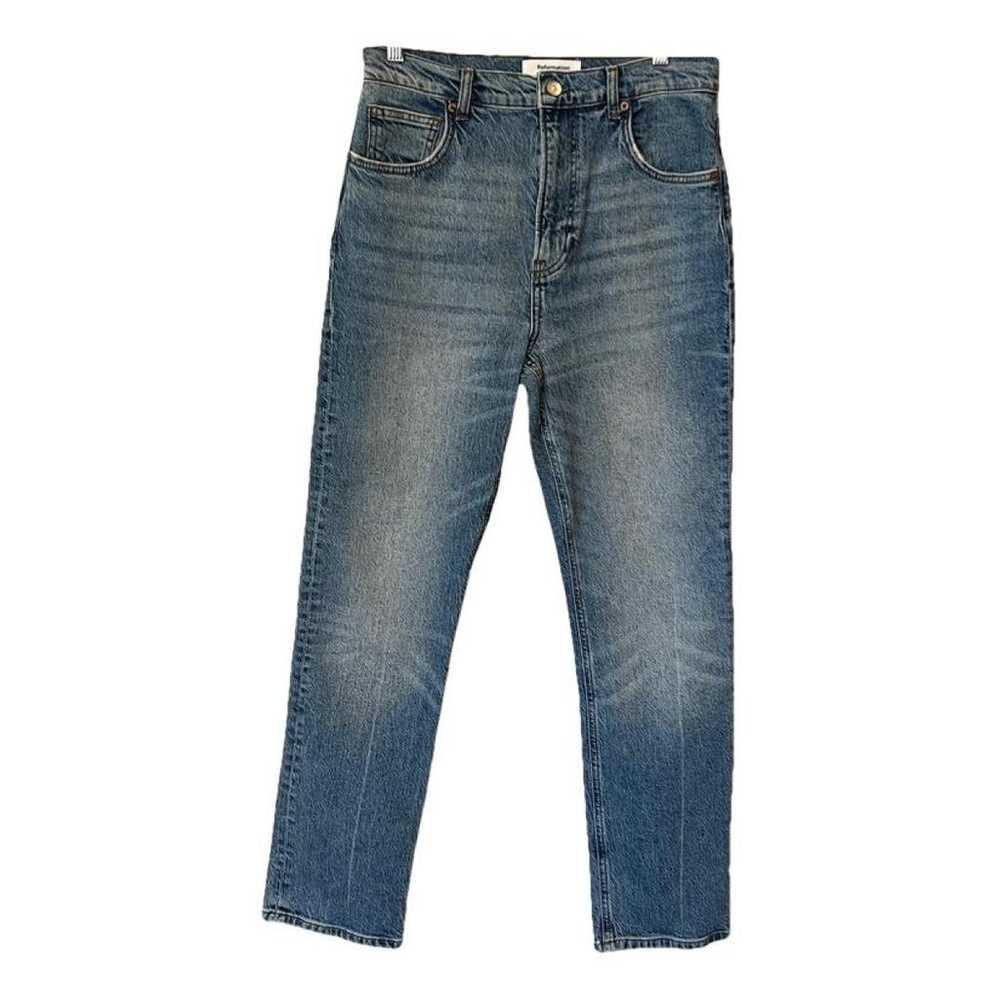 Reformation Straight jeans - image 1