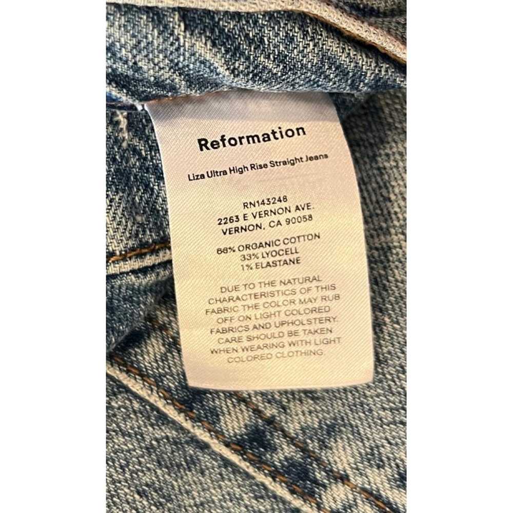 Reformation Straight jeans - image 3