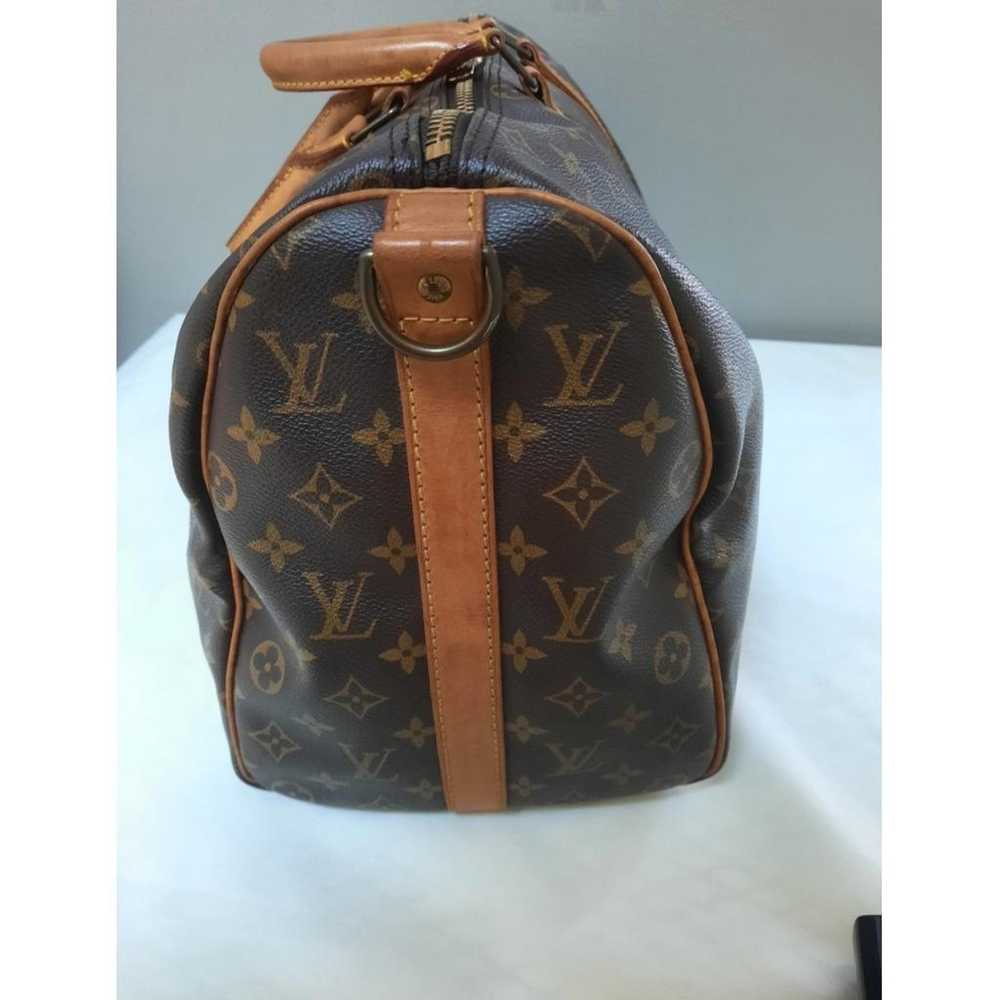 Louis Vuitton Keepall leather travel bag - image 7