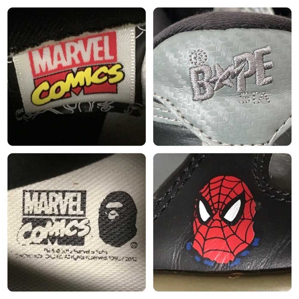 Bape × Marvel Comics Marvel comics Spider Man lea… - image 9