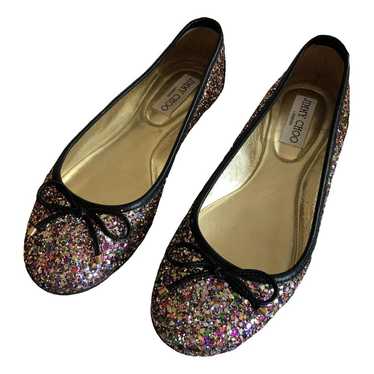 Jimmy Choo Glitter ballet flats