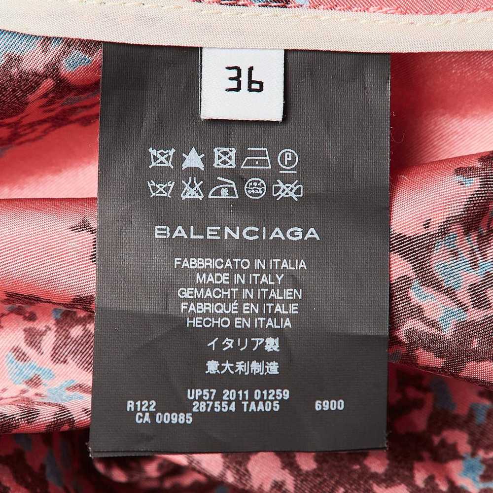 Balenciaga Silk dress - image 6