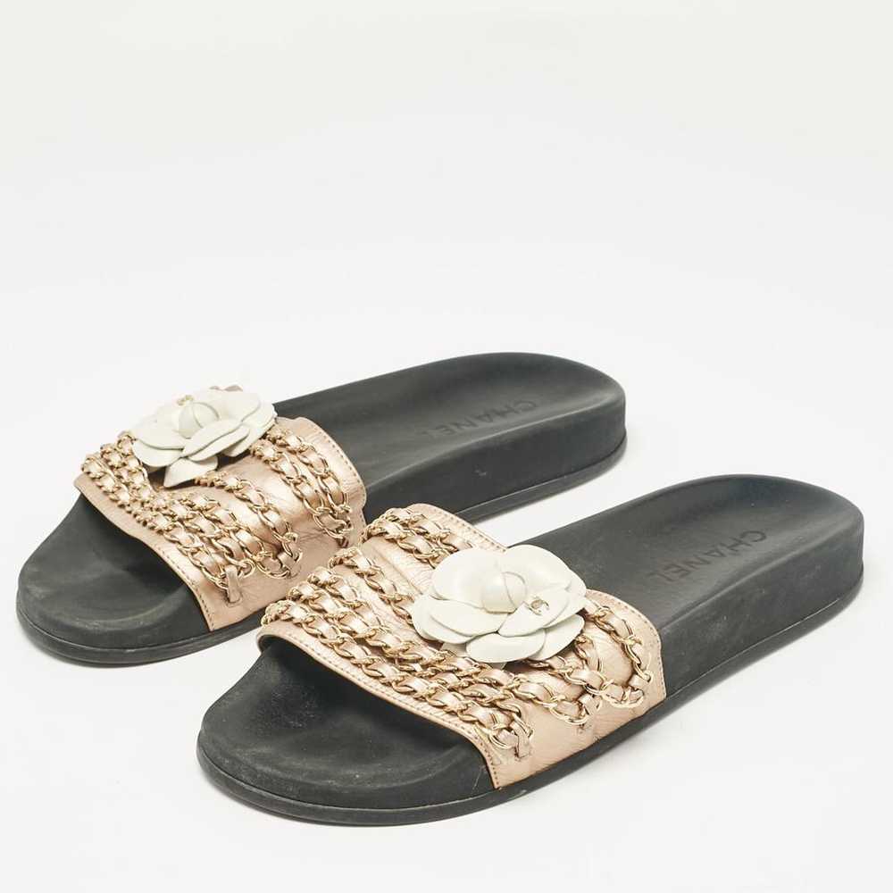 Chanel Leather flats - image 2