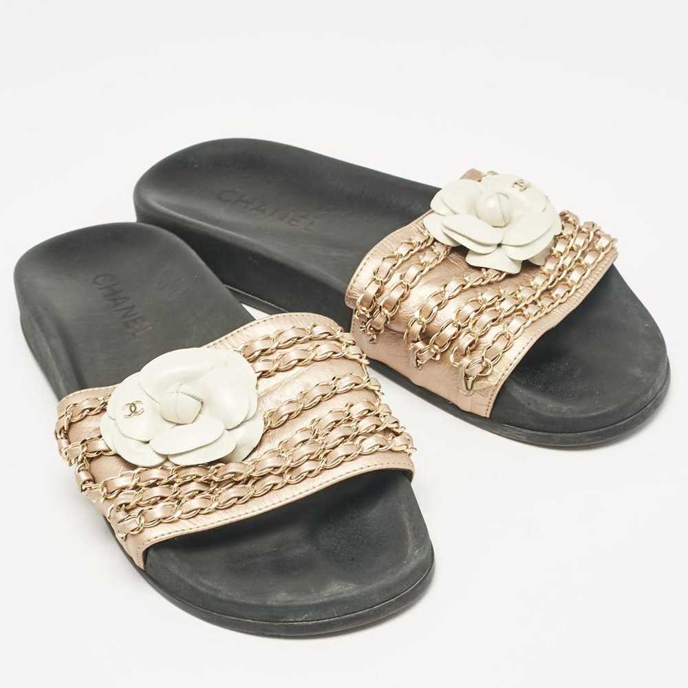 Chanel Leather flats - image 3