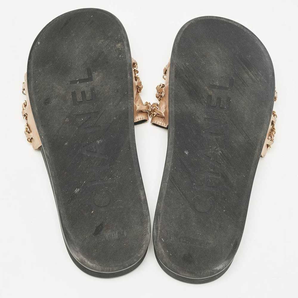 Chanel Leather flats - image 5