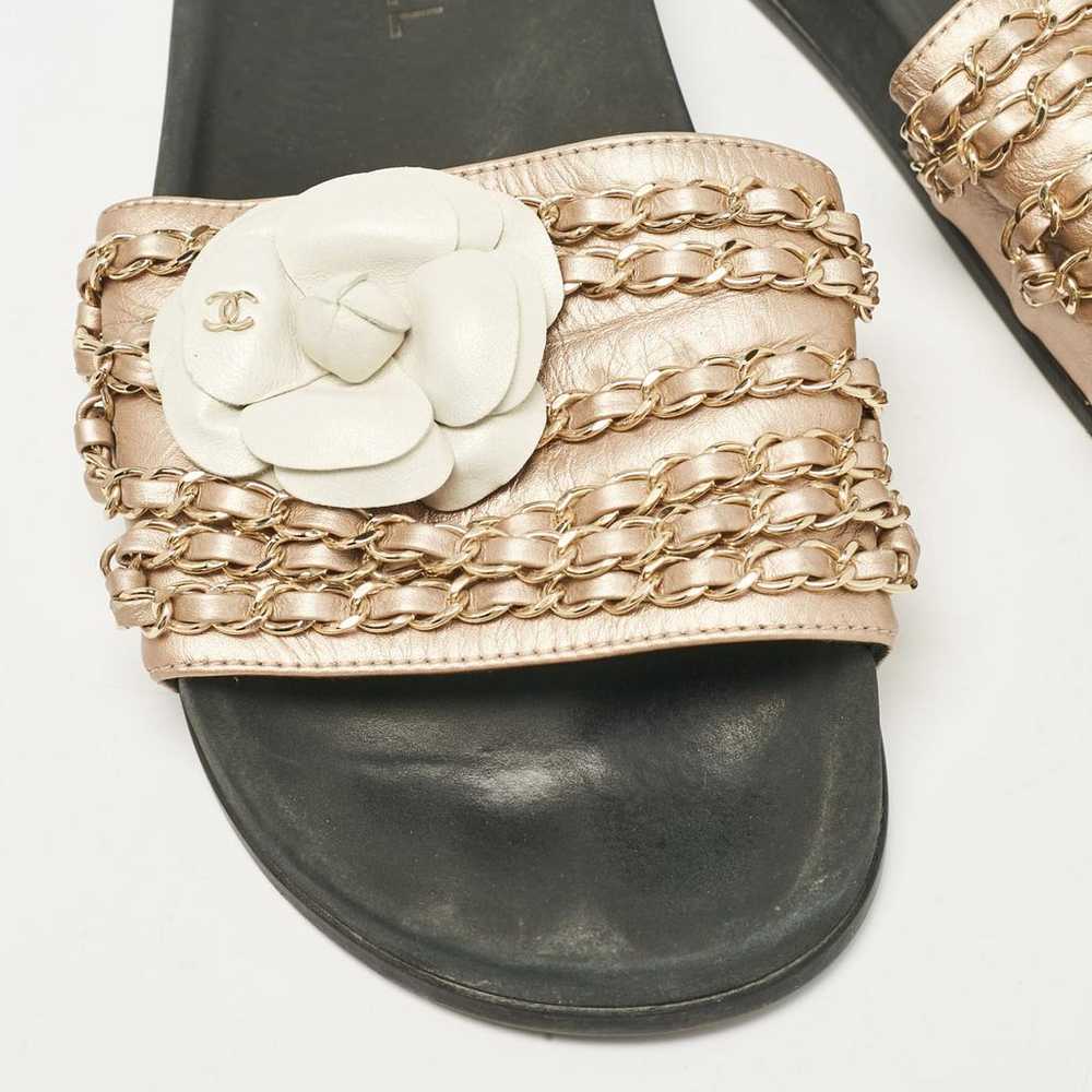 Chanel Leather flats - image 6