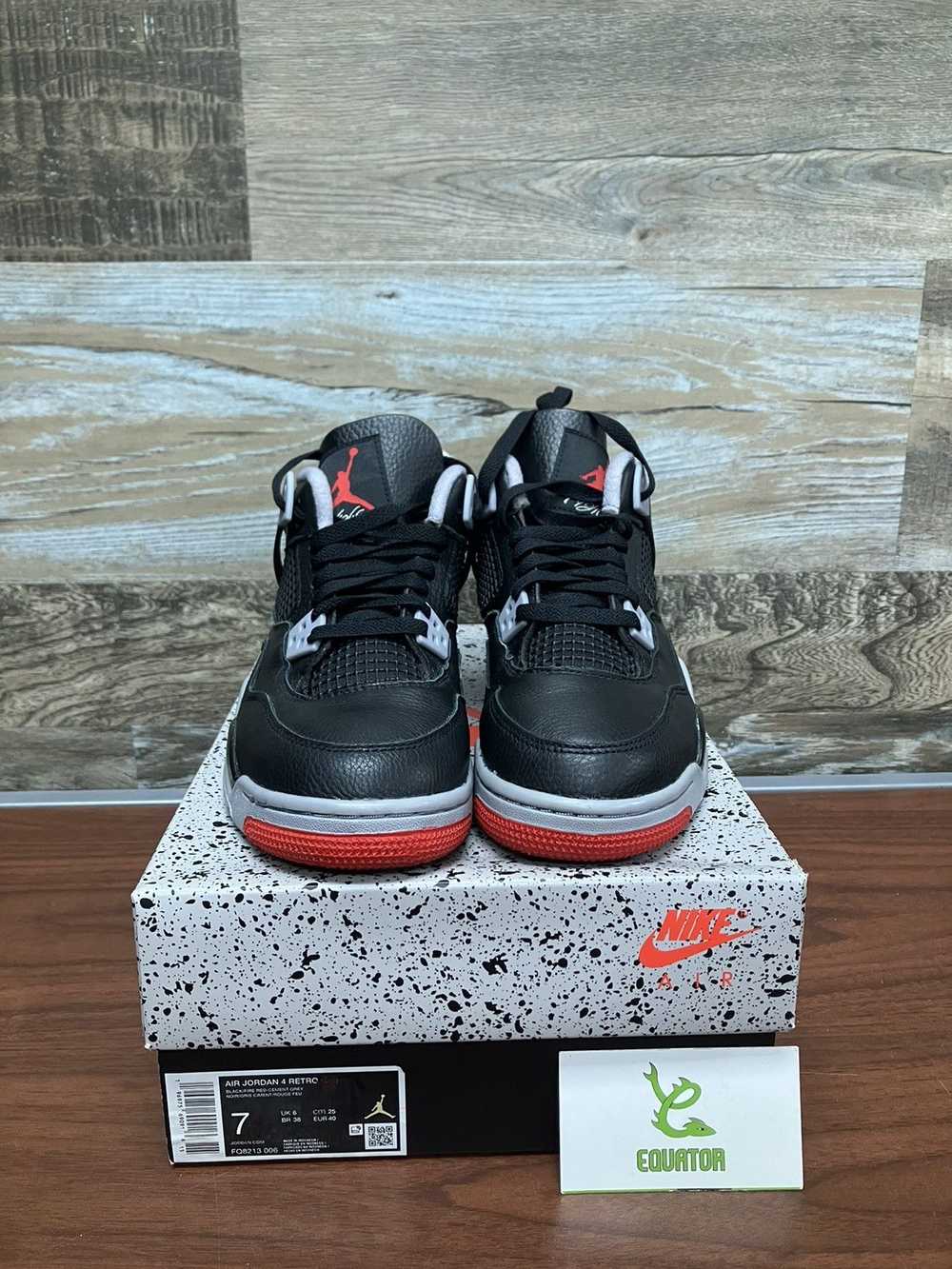 Jordan Brand Jordan 4 Bred Reimagined Size 7Y - image 2