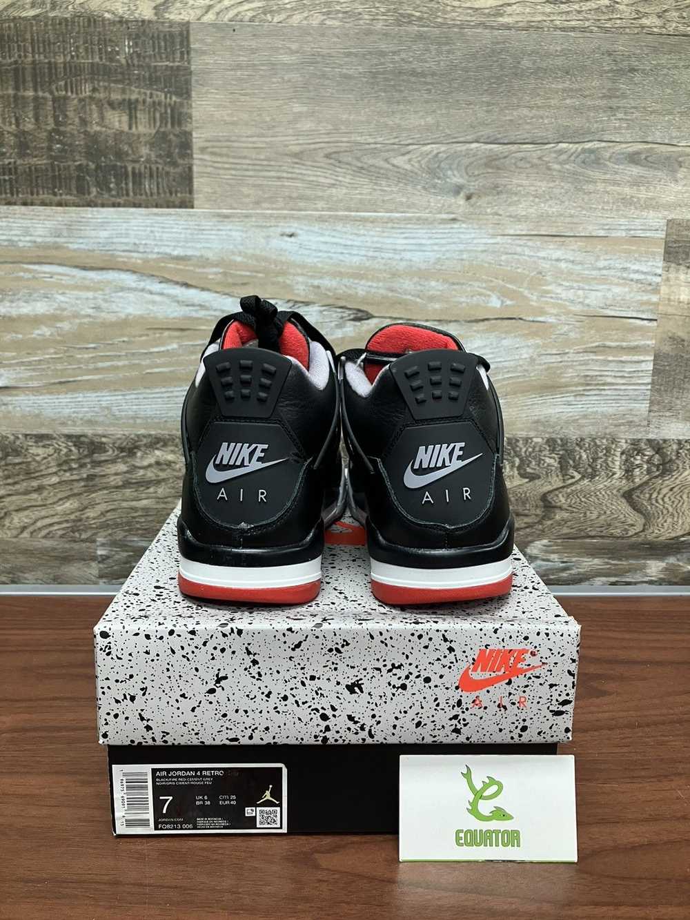 Jordan Brand Jordan 4 Bred Reimagined Size 7Y - image 4