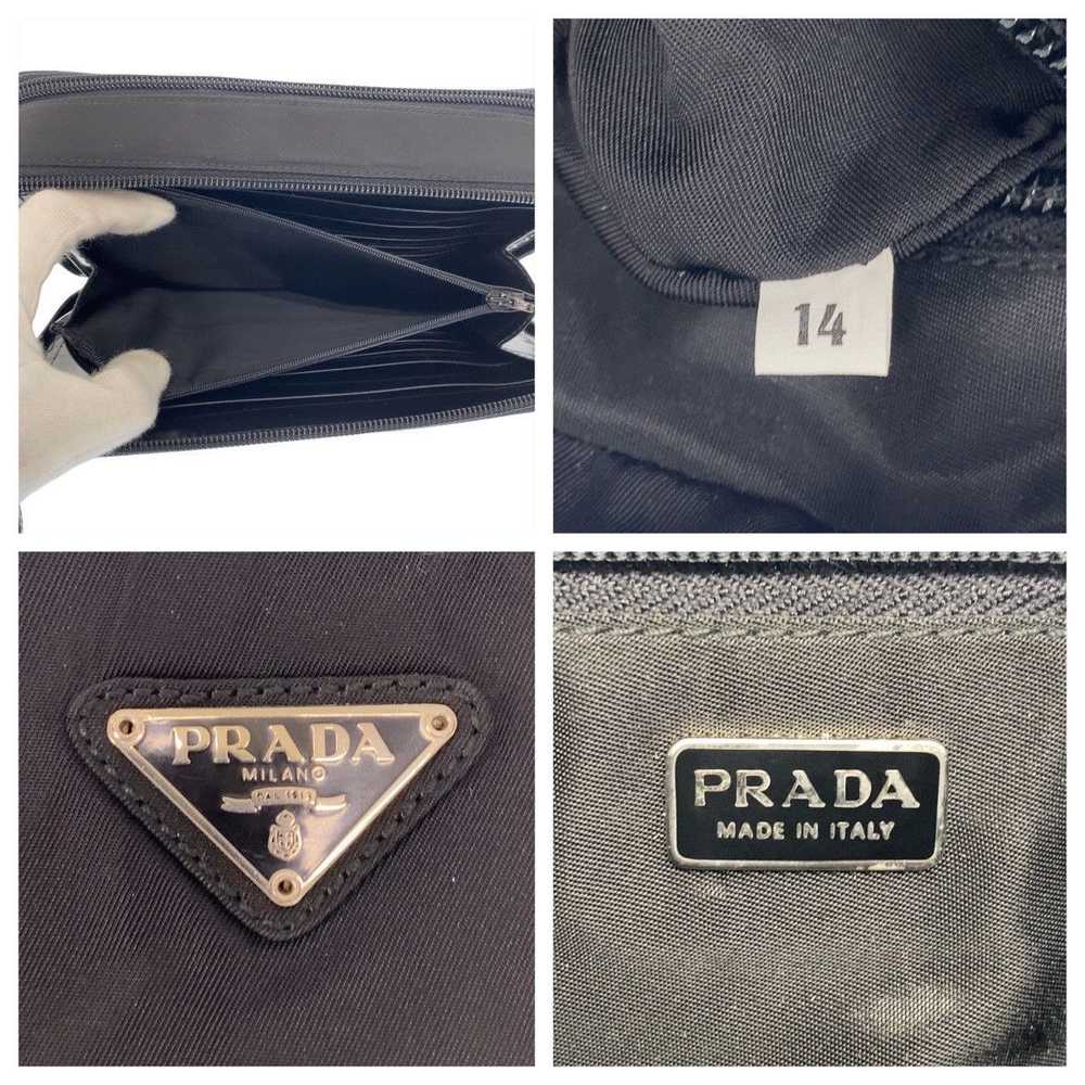 Prada Prada Prada Nylon/Leather Tessuto Triangle … - image 10