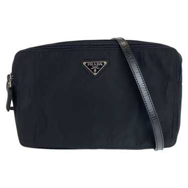 Prada Prada Prada Nylon/Leather Tessuto Triangle … - image 1