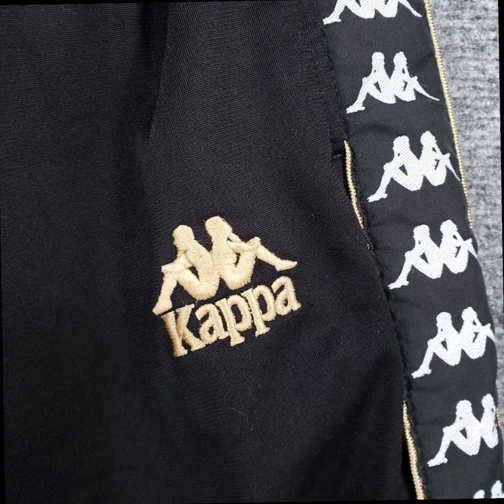 Kappa Mens Black Medium M Ankle Zip Athletic Gym … - image 4