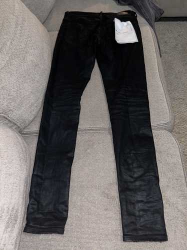 Purple Brand All black resin purple jeans skinny b