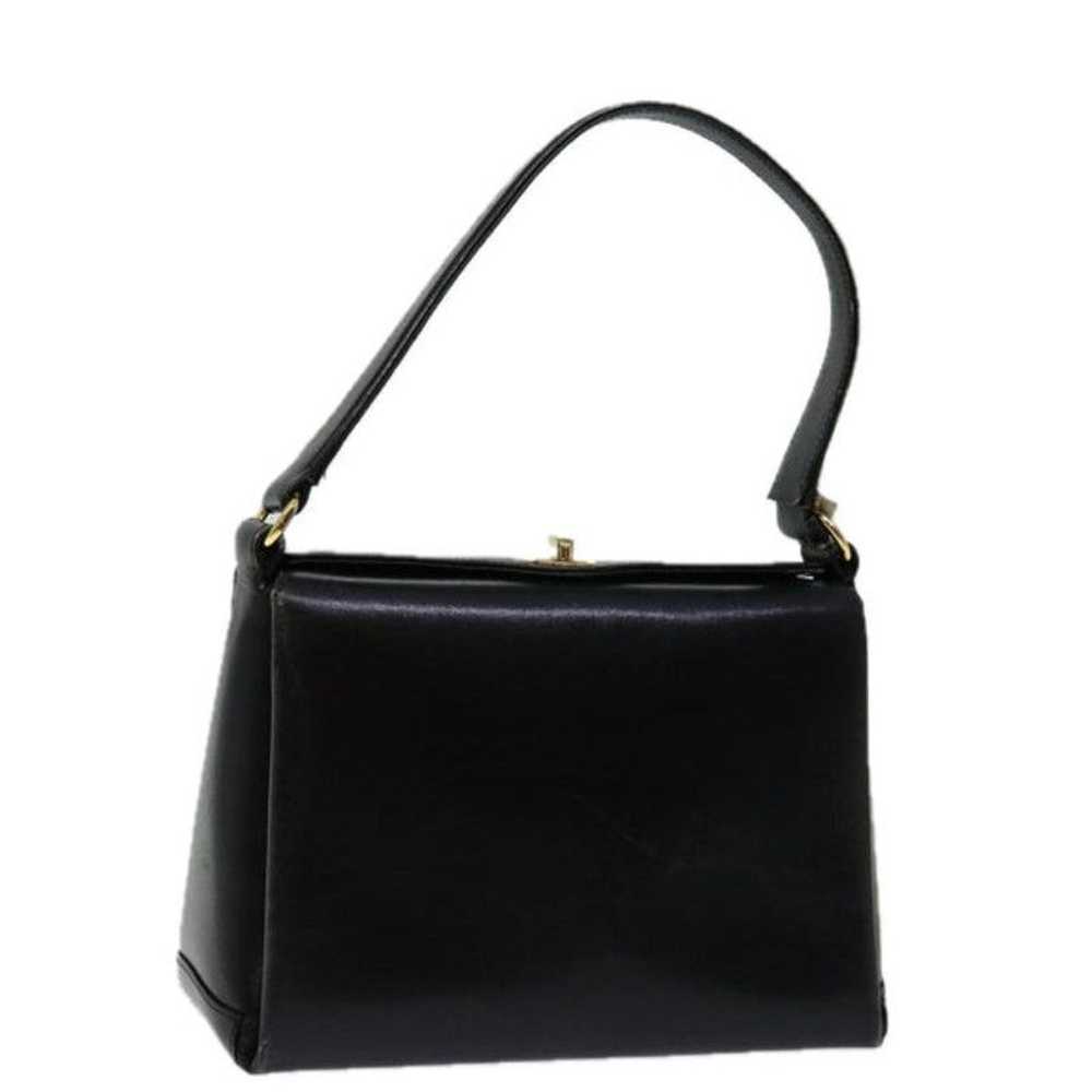 Gucci GUCCI Hand Bag Leather Black - image 1