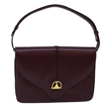 Gucci GUCCI Shoulder Bag Leather Bordeaux - image 1